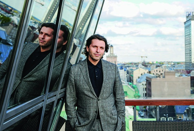 Krievijas izdevuma "Snob" vadītājs Nikolajs Uskovs. Foto: Gatis Gierts, F64