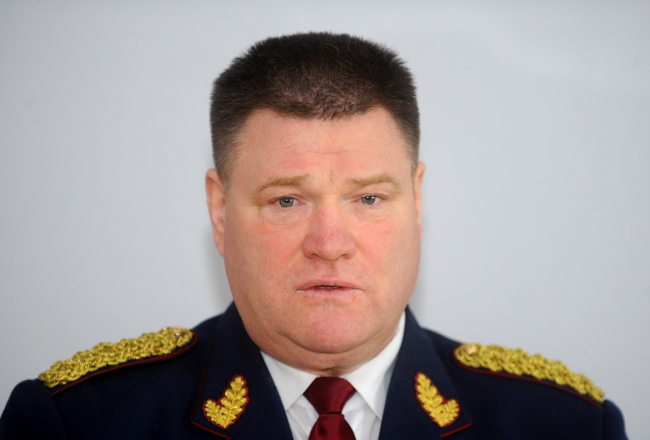 Valsts policijas priekšnieks Ints Ķuzis. Foto: Ieva Lūka, LETA