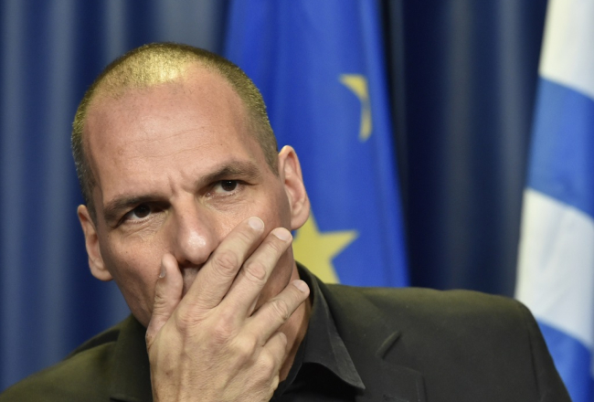 Grieķijas finanšu ministrs Janis Varufakis. Foto: AFP/LETA