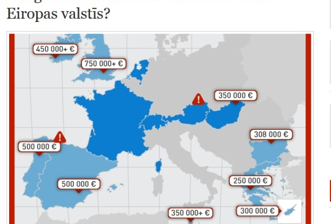 Cik maksā "zelta vīzas" citur? Attēls no "Re: Baltica"
