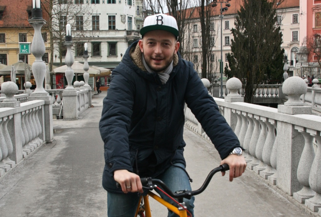 Slovēnijas hip hopa izpildītājs Zlatko. Publicitātes foto