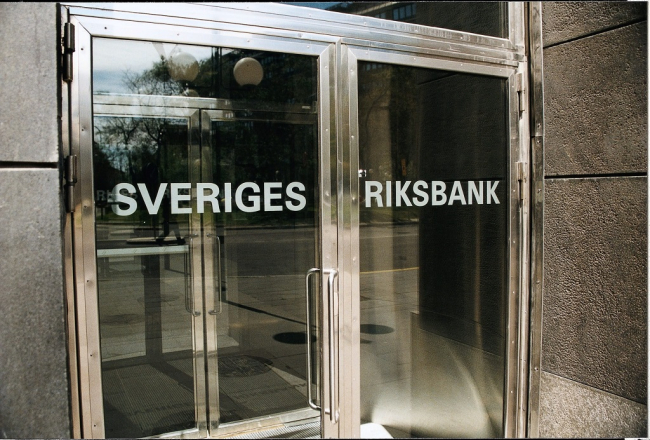 Viena no Zviedrijas bankām. Foto: EPA/LETA