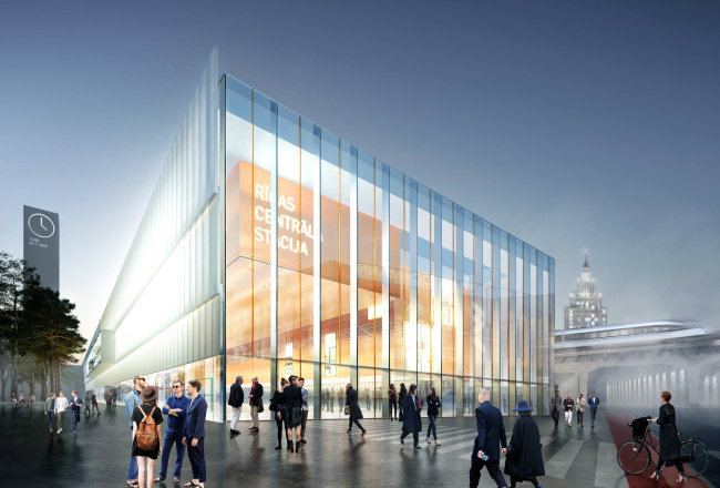 Viena no uzvarētājiem — projekta SMXL2022 fragmenta vizualizācija. OUTOFBOX Architecture