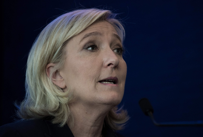 Marina Lepēna. Foto: PHILIPPE LOPEZ, AFP