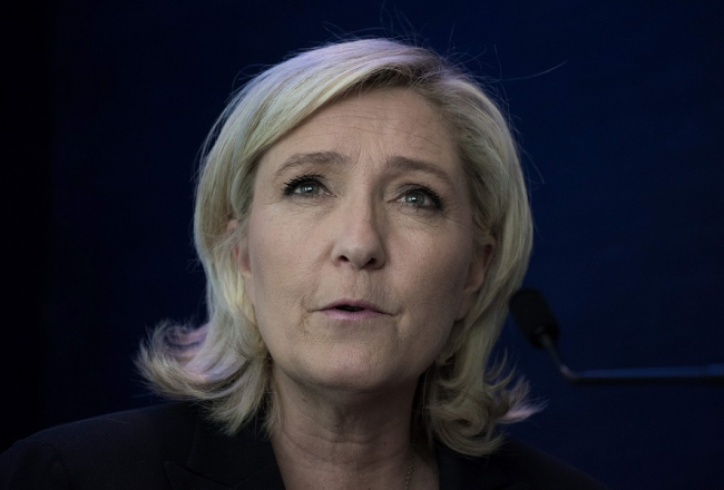 Marina Lepēna. Foto: PHILIPPE LOPEZ, AFP/LETA