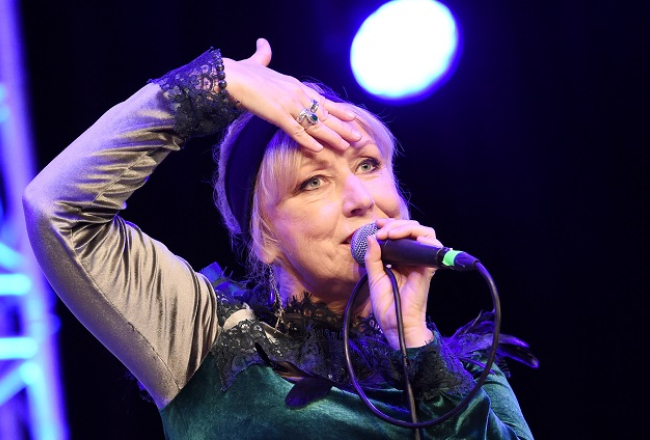 Grupas "Pērkons" soliste Ieva Akuratere. Foto: Ieva Lūka, LETA