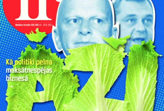 Tiesvedības procesā iesaistītā žurnāla numura vāks.