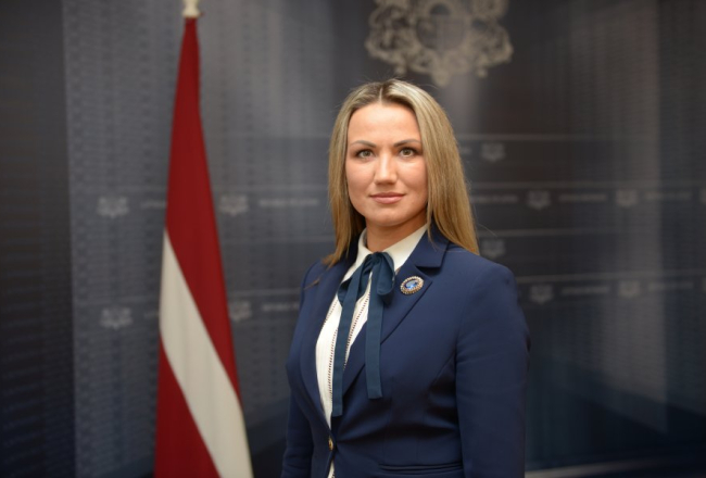 Inese Šteina. Foto: Valsts kanceleja
