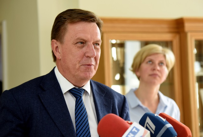 Veselības ministre Anda Čakša. Foto: Evija Trifanova, LETA