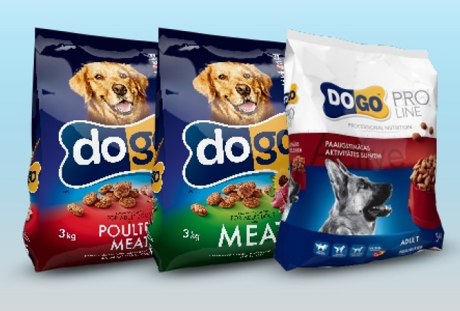Dogo dzīvnieku barība. Datorattēls