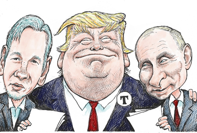karikatūra — Dave Granlund, Political Cartoons