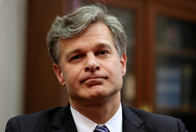 Jaunais FIB priekšnieks Kristofers Rejs. Foto: Reuters/LETA