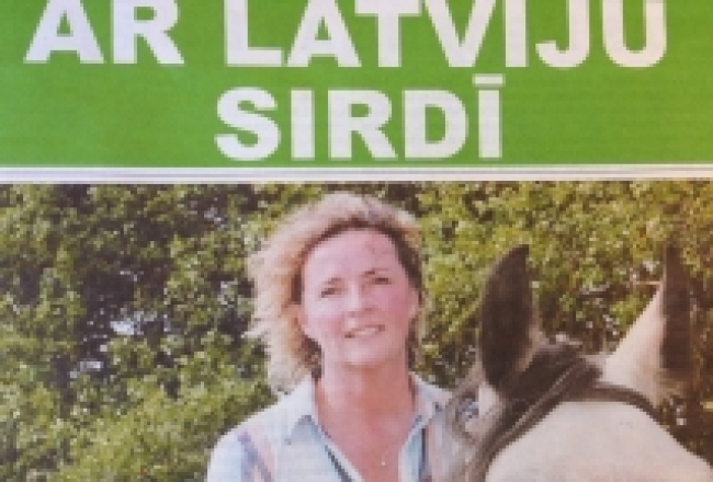 Ivetas Grigules priekšvēlēšanu plakāts. Attēls: deputatiuzdelnas.lv