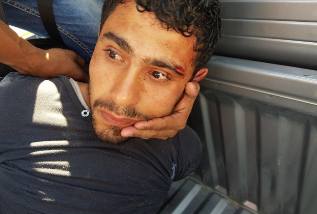 Aizturētais uzbrucējs tūristiem Ēģiptes kūortā Hurgadā. Foto: AP/LETA