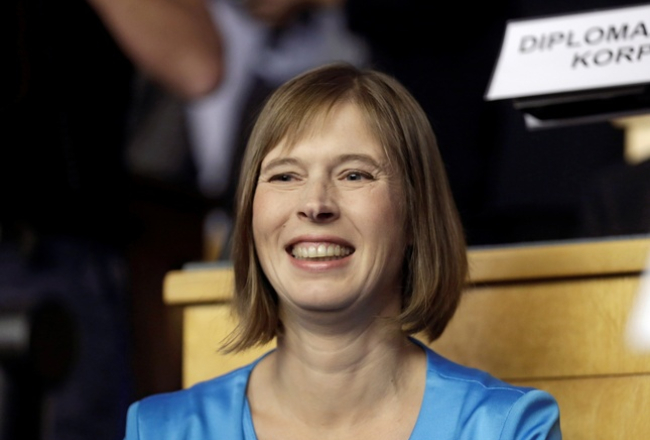 Kersti Kaljulaida. Foto: Reuters-LETA