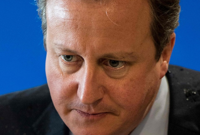 Bijušais Lielbritānijas premjerministrs Deivids Kamerons. Foto: AFP/LETA