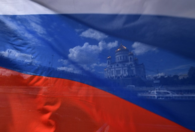 Krievijas karogs. Foto: Sputnik/LETA