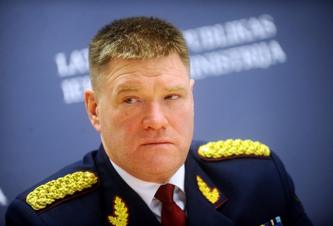 Valsts policijas priekšnieks Ints Ķuzis. Foto: Edijs Pālens, LETA