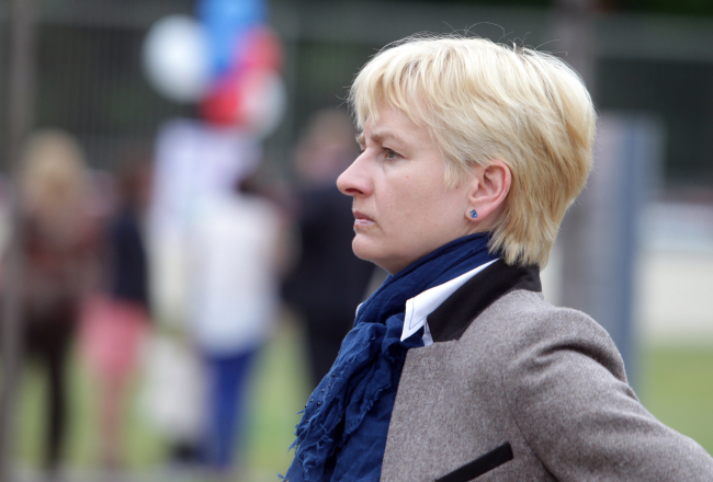Juta Strīķe. Foto: Edijs Pālens, LETA.