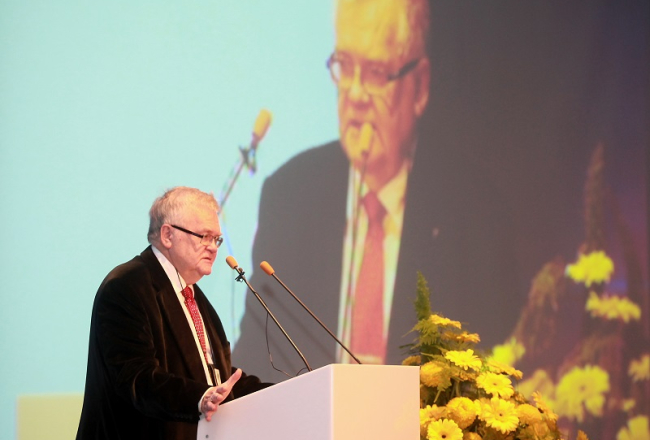 Bijušais Tallinas mērs Edgars Savisārs. Foto: Ieva Čīka, LETA