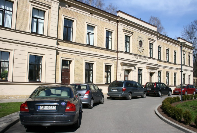 Bērnu klīniskās universitātes slimnīca. Foto: Rebeka Žeire, LETA