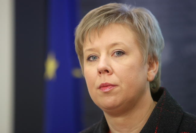 Iekšlietu ministrijas Valsts sekretāre Ilze Pētersone - Godmane. Foto: Evija Trifanova, LETA