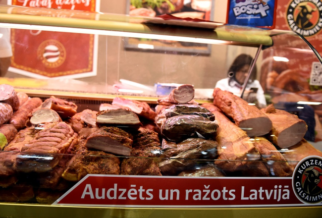 "Riga Food 2016" starptautiskajā izstāžu centrā Ķīpsalā. Attēlam ilustratīva nozīme. Foto: Ieva Makare, LETA