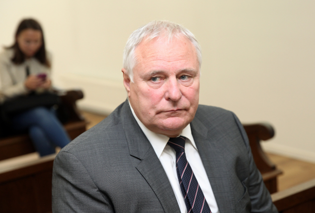 Rīgas brīvostas pārvaldnieks Leonīds Loginovs. Foto: Ieva Čīka, LETA.