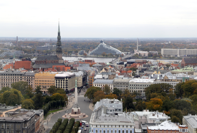 Rīga. Foto: Evija Trifanova, LETA.