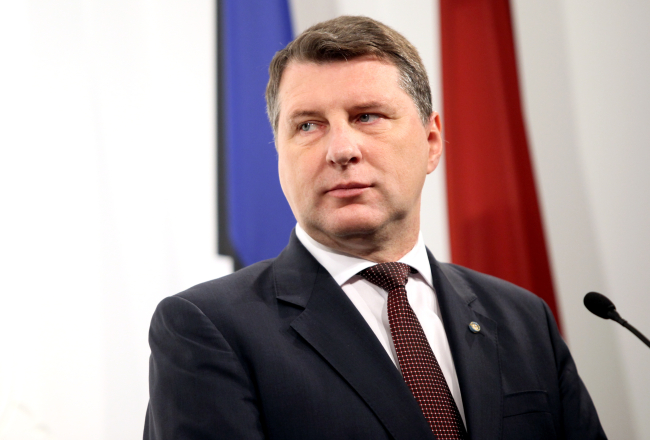 Valsts prezidents Raimonds Vējonis. Foto: Ieva Čīka, LETA.