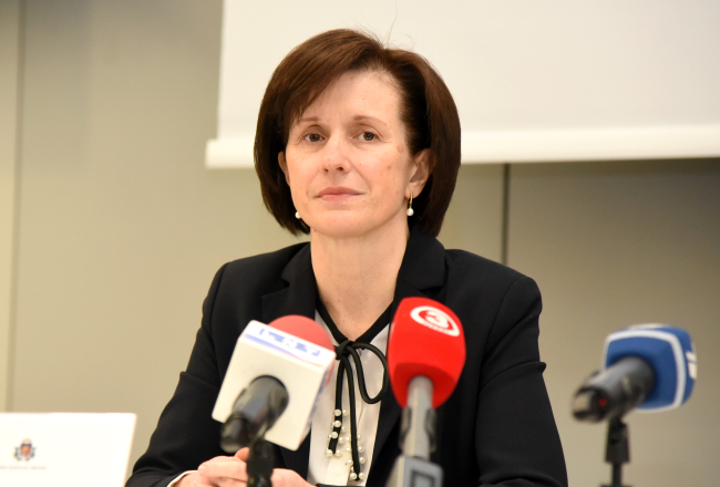 VID ģenerāldirektore Ilze Cīrule. Foto: Zane Bitere, LETA.