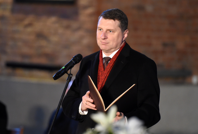 Valsts prezidents Raimonds Vējonis. Foto: Ieva Makare, LETA.