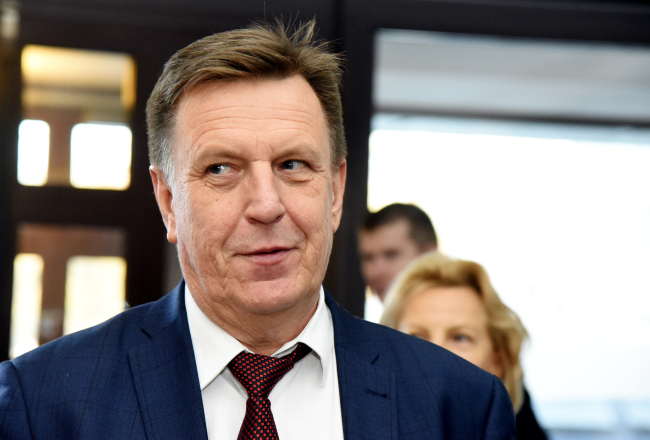 Ministru prezidents Māris Kučinskis (ZZS). Foto: Zane Bitere, LETA.