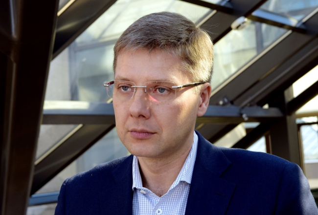Rīgas domes priekšsēdētājs Nils Ušakovs. Foto: Artūrs Neitāls, LETA