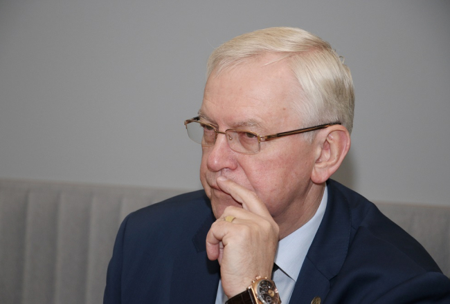 ZZS frakcijas priekšsēdētājs Augusts Brigmanis. Foto: Paula Čurkste, LETA