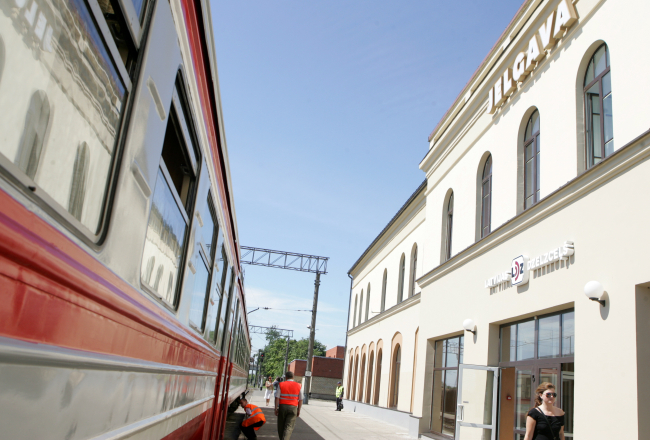 Jelgavas stacija. Foto: Lita Krone, LETA.