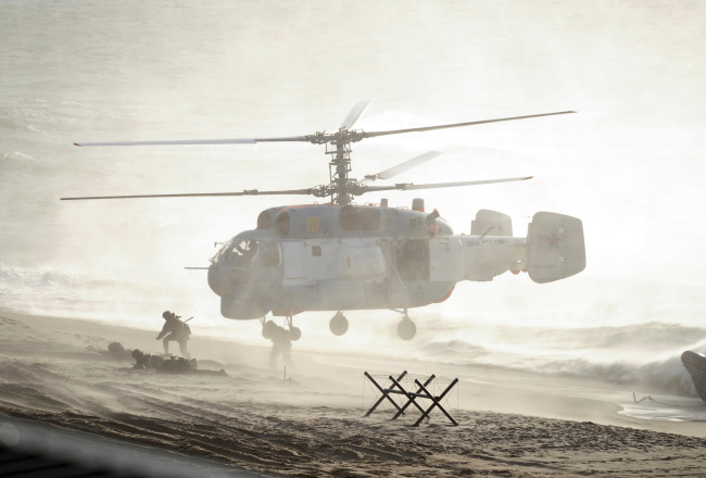 Mācības "Zapad 2013". Foto: RIA Novosti/REUTERS/LETA.