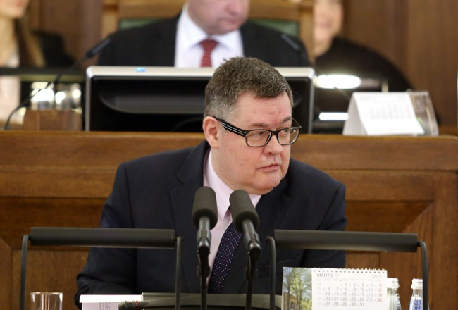 Saeimas deputāts Kārlis Seržants. Foto: Edijs Pālens, LETA