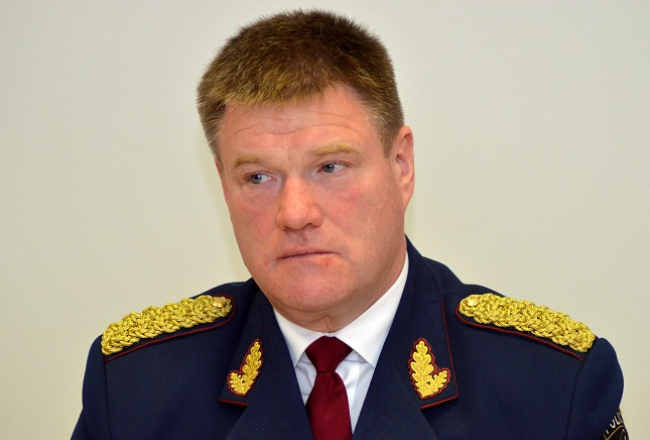 Valsts policijas priekšnieks Ints Ķuzis. Foto: Zane Bitere, LETA