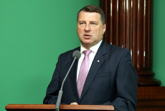 Valsts prezidents Raimonds Vējonis. Foto: Edijs Pālens, LETA