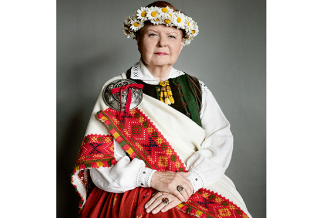 Vaira Vīķe-Freiberga.