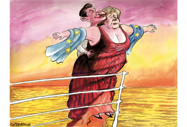 Karikatūra — Christo Komarnitski