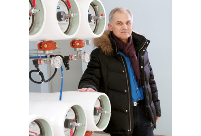 Karme Filtrs īpašnieks Andrejs Belogorskis: vieni no pirmajiem rūpnieciskajiem klientiem bijuši pārtikas ražotāji, kuru produktu kvalitāte atkarīga no ūdens — alus darītavas, minerālūdens un sulu ražotāji.