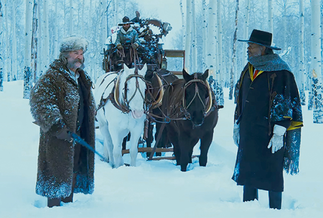 Filmas ainā Kurts Rasels (pa kreisi) un Semjuels Lī Džeksons.