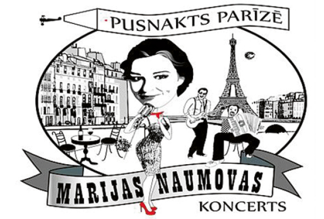 Marijas Naumovas koncerti Pusnakts Parīzē