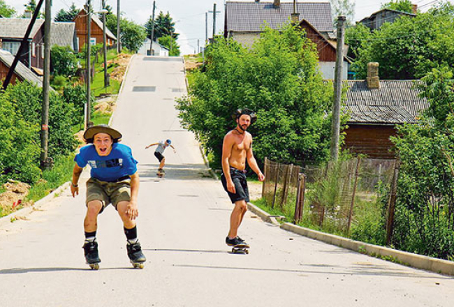 Aina no ekstrēmo sporta veidu filmas Pazust Latgalē