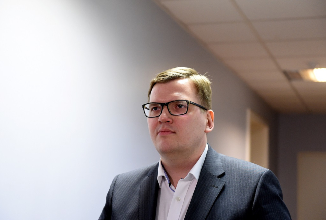 Opozīcijas deputāts Juris Pūce (LRA/LA). Foto: Zane Bitere, LETA