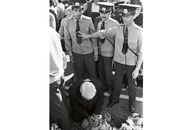 Mītiņā pie Brīvības pieminekļa 1987.gada 23.augustā notika plaši aresti.