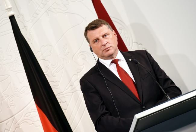 Valsts prezidents Raimonds Vējonis. Foto: Ieva Leiniša, LETA