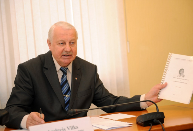 Kriminologs, Rīgas Stradiņa universitātes Juridiskās fakultātes dekāns Andrejs Vilks. Foto: Ieva Lūka, LETA